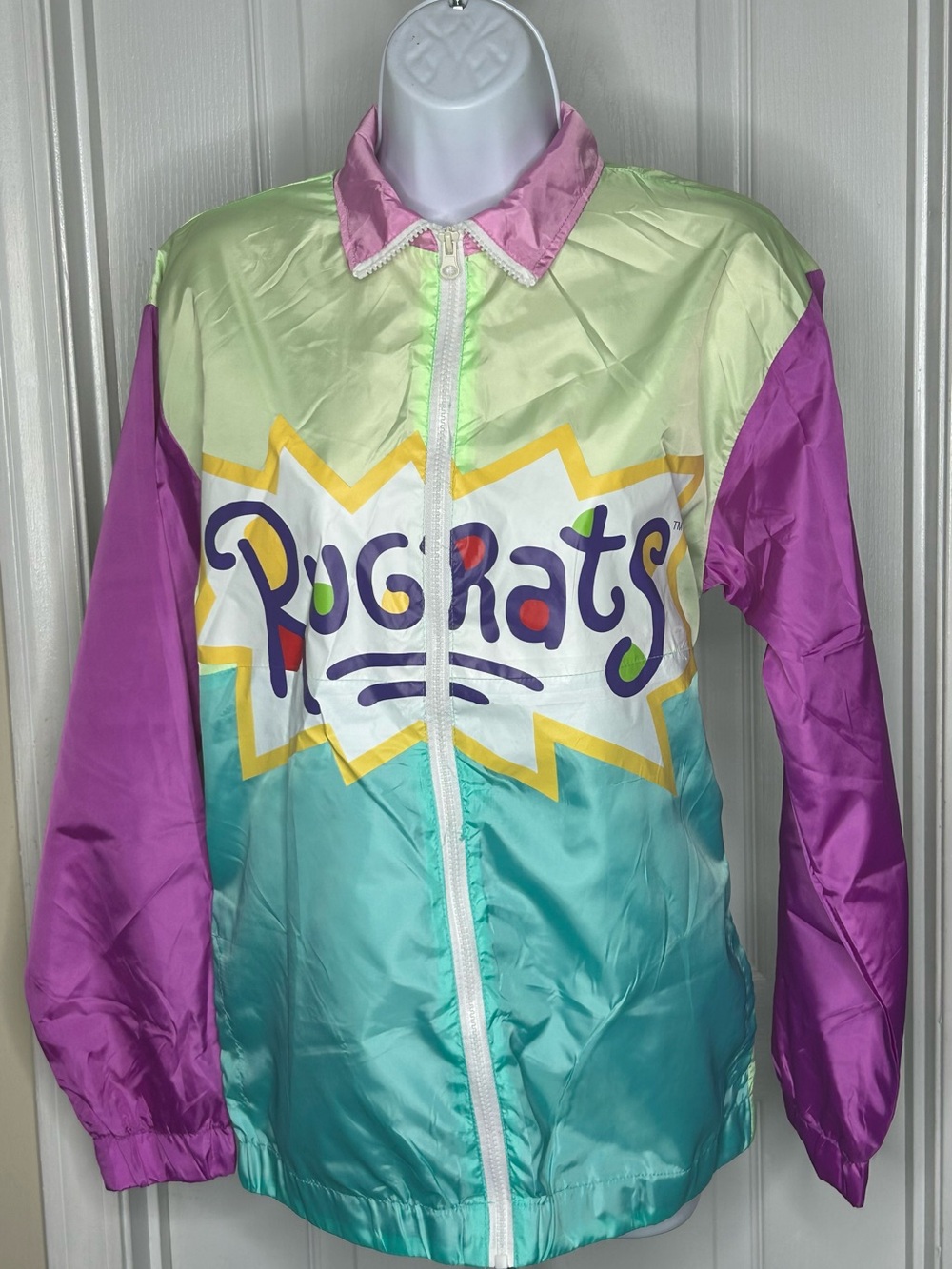 Nickelodeon Rugrats Jacket in Purple, Teal & Yellow